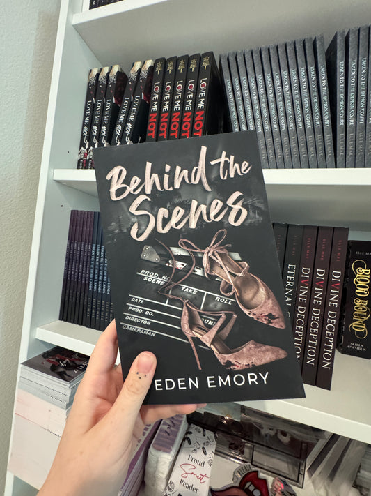 Behind the Scenes Signed PAPERBACK
